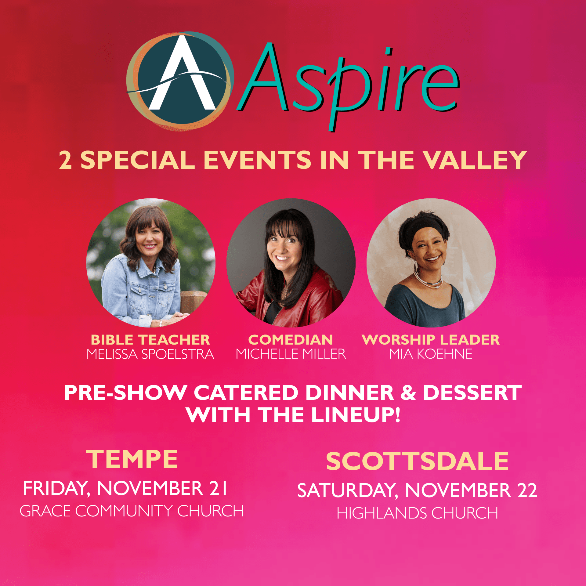 2 Special Events in the Valley!